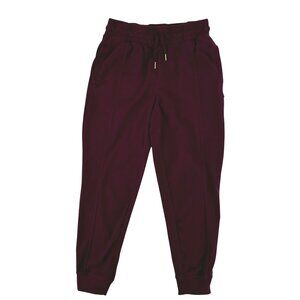 Mondetta Womens Burgundy Jogger Pants Size Small Elastic Waistband